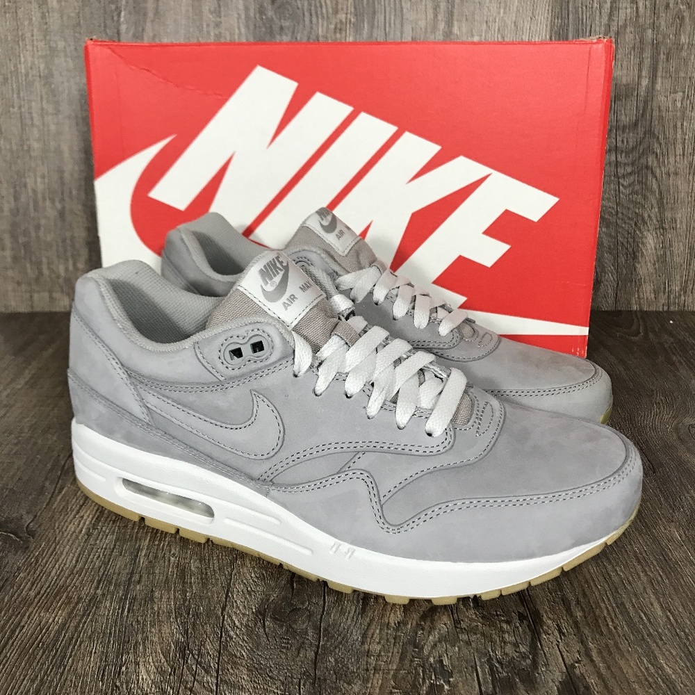 NEW Nike Air Max 1 Premium 'Medium Grey'